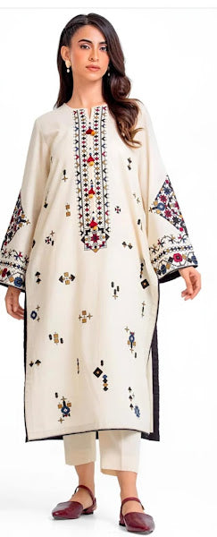 Embroidered Cotton Lawn Suit